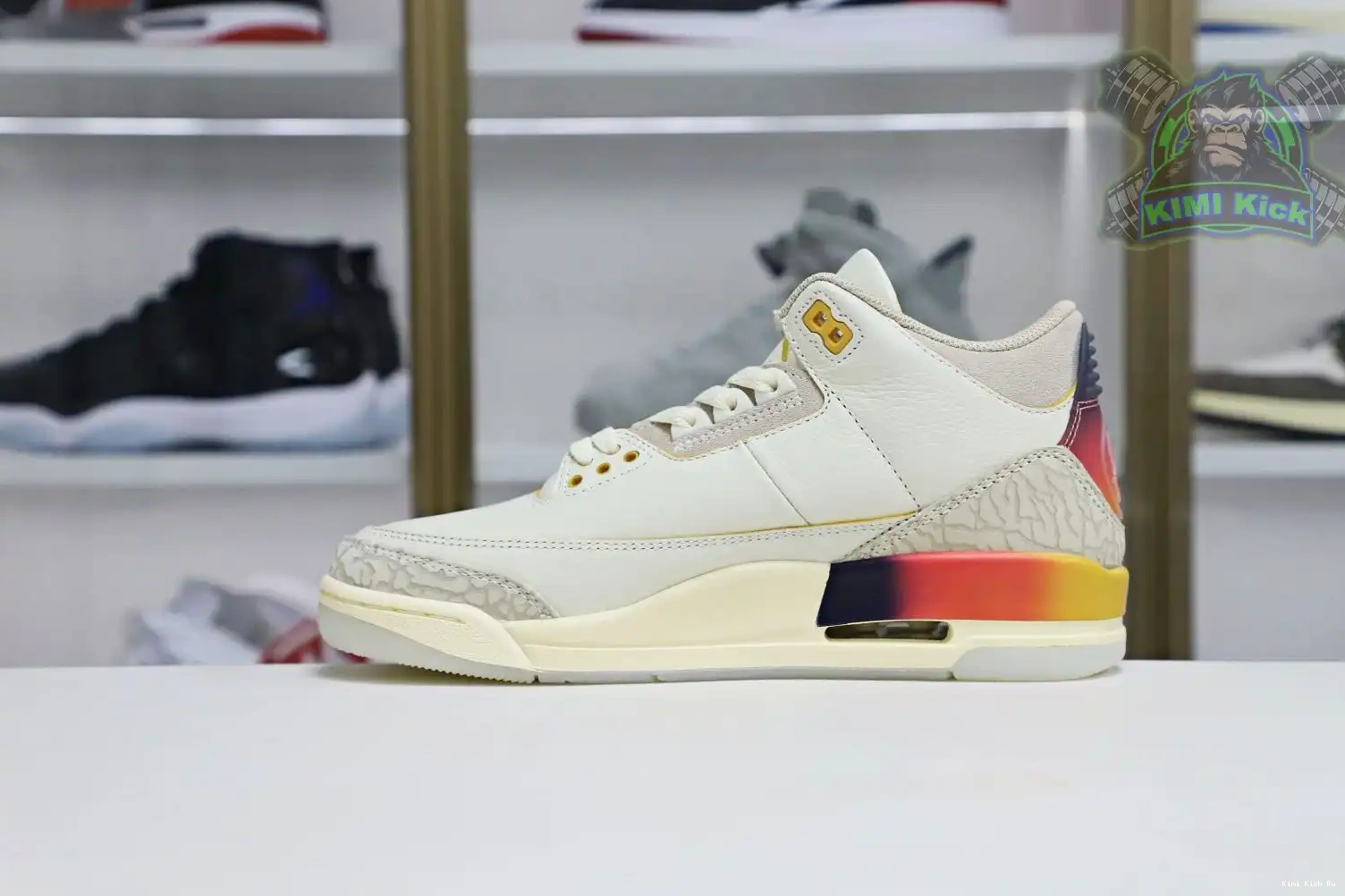 Jordan Air x JBalvin Kimikick Jordan3 0714